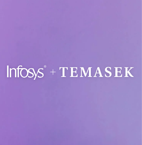 Infosys and Temasek announced a five-year extension of their joint venture