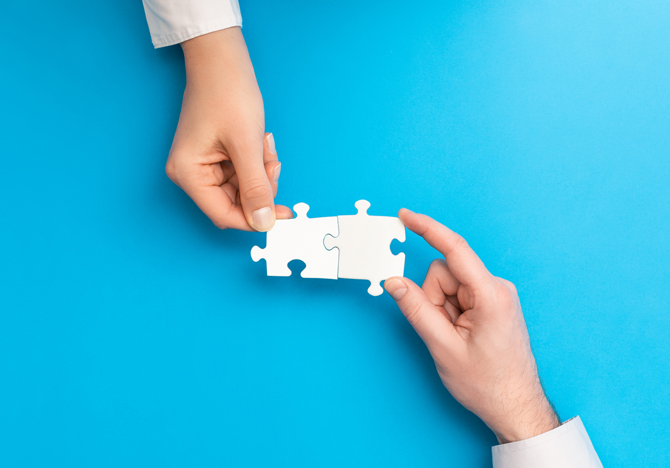 Conceptual image representing iCompaz partner ecosystem