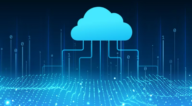 Abstract representation of workload migration to cloud